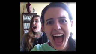 Cimorelli rehearsing for the tour in South America 03302016 [upl. by Ylekalb484]