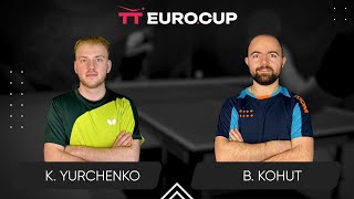 1815 Kiril Yurchenko  Bohdan Kohut 29102024 TT EuroCup Ukraine Elite TABLE 3 [upl. by Zack38]