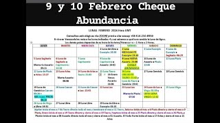 Cheque de La Abundancia 9 o 10 Febrero 2024 [upl. by Emelyne995]