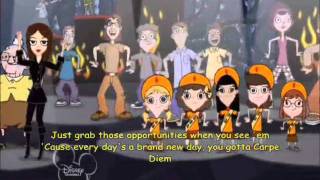 Phineas and FerbCarpe Diem Lyrics [upl. by Carlie618]