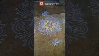 Try ones dont forget to subscribetrendingshorts indiankolam muggulurangoli [upl. by Elamef]