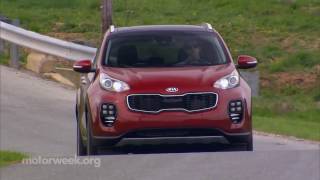 MotorWeek  Road Test 2017 Kia Sportage [upl. by Nylrebmik]