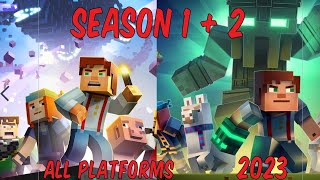 How To Play Minecraft Story Mode In 2023 [upl. by Airat]