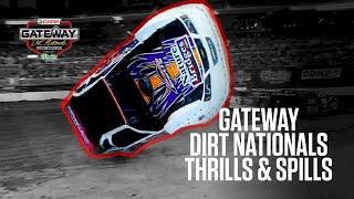 THRILLS amp SPILLS Best Of The Gateway Dirt Nationals [upl. by Aennil]