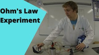 Ohms Law Experiment for School [upl. by Coney]