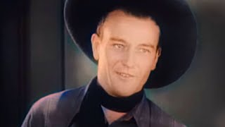 John Wayne  The Lucky Texan 1934 Western Movie  Colorized  Subtitles [upl. by Bryant492]