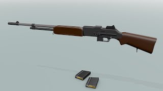 Browning Automatic Rifle BAR Model 1918 [upl. by Areta871]