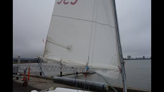 How to Properly Reef Main Sail [upl. by Nehemiah]