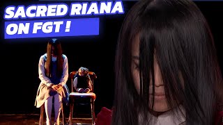 TERRIFYING AUDITION The Sacred Riana scary magic on Frances Got Talent 2022 [upl. by Anitsirhk47]