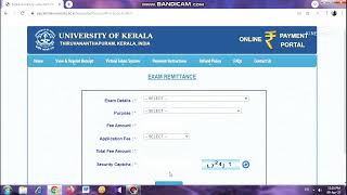 How to pay exam feessupply fees in kerala university online എക്സാം ഫീസ് ഓൺലൈൻ ആയി അടയ്ക്കാം [upl. by Raama]