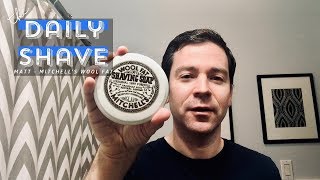 Mitchells Wool Fat  The Daily Shave [upl. by Campball222]