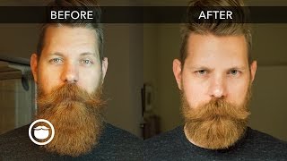 How to Trim Your Beard with Scissors  Eric Bandholz [upl. by Huebner]