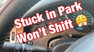 Chevy Silverado  GMC Sierra won’t shift out of park EASY diagnosis [upl. by Marston]