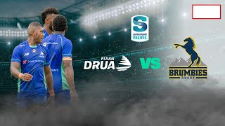 LIVE FIJIAN DRUA V BRUMBIES  SUPER RUGBY PACIFIC PRESEASON MATCH 2024 FULLGAME [upl. by Glenna]