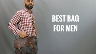 The Best Bag For MenThe Messenger Bag [upl. by Aicirtak]