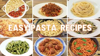 10 Easy Pasta Recipes [upl. by Shermy257]