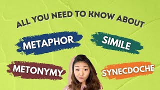 Metaphor simile metonymy synecdoche  all explained in 5 minutes [upl. by Otrebide]