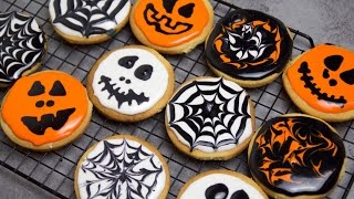 Recette des biscuits dHalloween Halloween Cookies  Williams Kitchen [upl. by Ahkeber987]