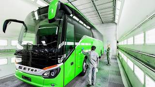 BUS Assembly🚌2025 MAN SETRA Mercedes Production plant Factory➕ Manufacturing Process [upl. by Anaeerb506]