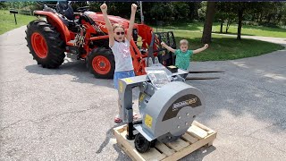 New Stump Grinder is Here [upl. by Adihahs578]