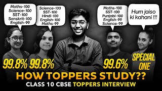 Class 10 2021 Toppers  Live Interview  Toppers Ka SECRET [upl. by Leibman]