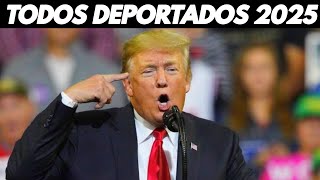 Noticias DEPORTADOS de ESTADOS UNIDOS en 2025 van por MILES [upl. by Eusebio]