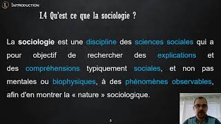 Qu’est ce que la sociologie [upl. by Farkas]