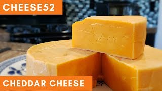 How to Make Cheddar Cheese with Taste Test [upl. by Asilak240]