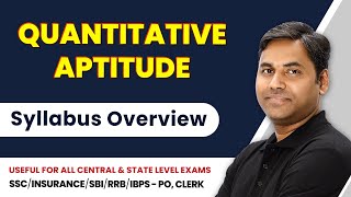 Quantitative Aptitude Syllabus for All Bank Exams  Banking Foundation Course 2022 [upl. by Gautea]