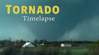 TORNADO FORMING TIMELAPSE  Iowa April 16 2024 [upl. by Airitak856]