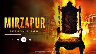 Mirzapur Season 3 BGM THEME  Pankaj Tripathi Ali Fazal Shweta Tripathi Rasika Duga  hindi [upl. by Batchelor]