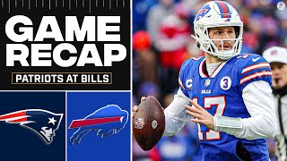 Bills BEAT Patriots In Week 18 New England ELIMINATED From Playoff Contention I FULL GAME RECAP [upl. by Dyraj40]