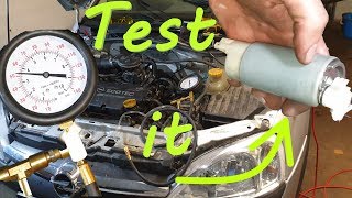 Opel Corsa C  2000  2006  Fuel Pump TEST Before removal and Replacement [upl. by Hufnagel472]