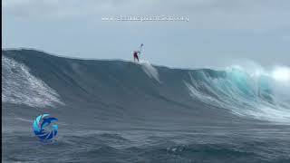 1ST ANNUAL BIG WAVE STAND UP PADDLEBOARD SURFING WORLD CHAMPIONSHIP [upl. by Yrffoeg791]