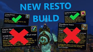 Resto Shaman PASSIVE HEALING BUILD  Full Guide [upl. by Atsirhc]