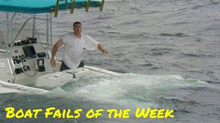 Boat Fails of the Week  Never Trust Your Friends [upl. by Ahsiekat]