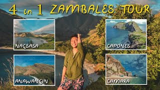 Travel Guide Zambales Tour Nagsasa Cove Anawangin Cove Capones amp Camara Island  2022 [upl. by Nnaassilem972]