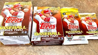 RETAIL REVIEW 2020 TOPPS SERIES 2 BASEBALL CARDS [upl. by Harris577]