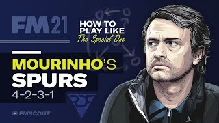 Triumphant Tottenham RDFs Jose Mourinho 4231 Replication Best FM21 Tactics [upl. by Stelle]