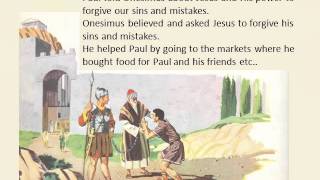 The Bible Story of Philemon and Onesimus [upl. by Brathwaite240]