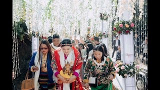 Sikkimese Bhutia wedding  Kalzang weds K Doma [upl. by Schwerin]