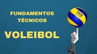 Fundamentos do Voleibol Como se Joga Voleibol [upl. by Dorina]