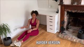 Inverted Rows at Home  Challenging Bodyweight Exercise to work your back [upl. by Ennoitna382]