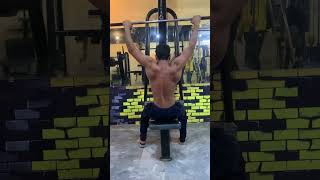 Back pull down motivation pakfitness fitnesscenter chest fitnessexpopakistan fitnessgym fashi [upl. by Stephi]