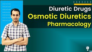 Osmotic Diuretics  Pharmacology of Mannitol  Diuretic Drugs Pharmacology Part 6 [upl. by Pinette544]