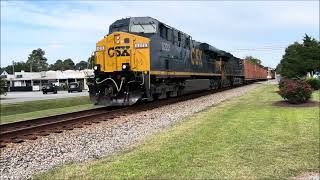 CSX M409 Passing Four Oaks NC [upl. by Yremrej]