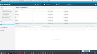 36 Forescout Lab  Asset Inventory  Windows User Process Services by aripang [upl. by Tilney]