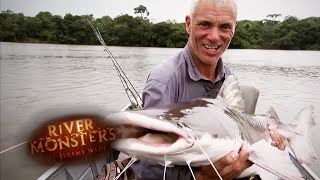 Catching An ENORMOUS Piraiba  PIRAIBA  River Monsters [upl. by Neddy860]