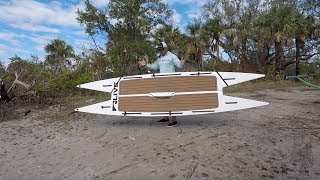 HandsFree Way To Transport Your Paddle Board [upl. by Alburg798]