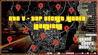 GTA 5  Top Secret Locations and Hidden Places You Must Visit in Story Mode [upl. by Hairam]